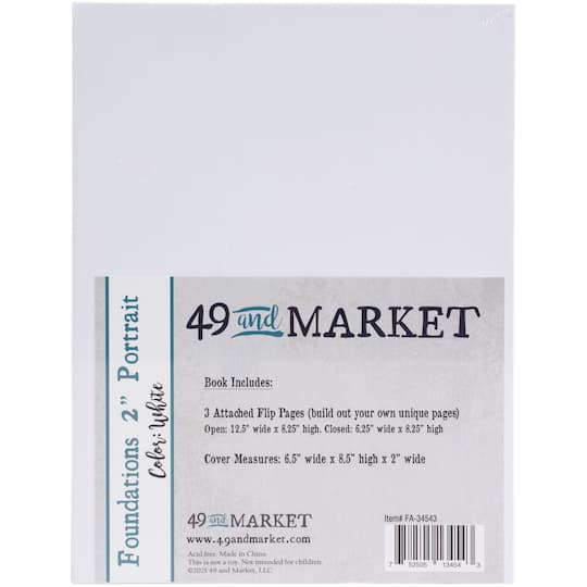 49 And Market Foundations 2&#x22; Portrait Album 